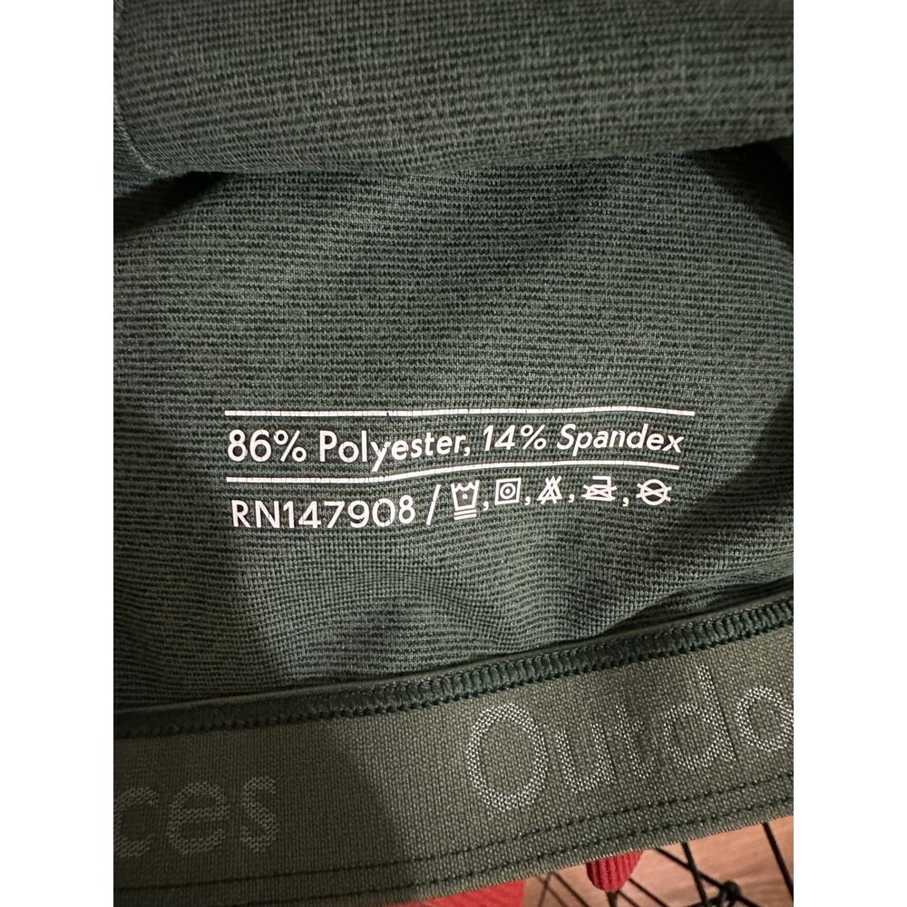 Outdoor Voices Athena Crop Top Hunter Green Medium - Picture 6 of 9